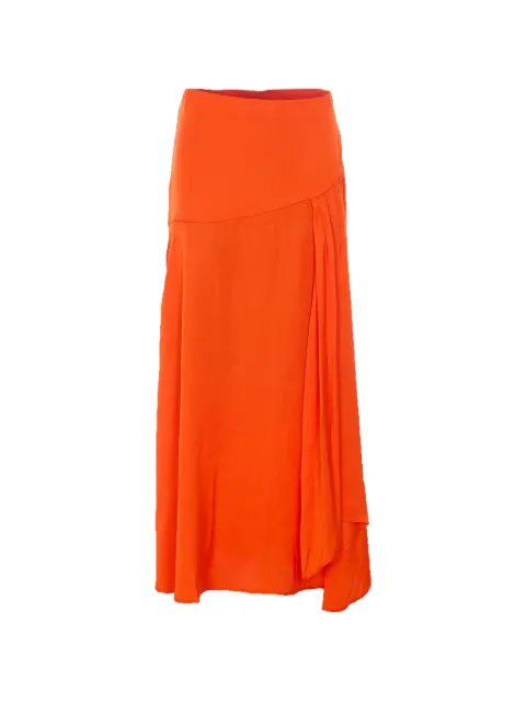 Essentiel Antwerp Jiselle pleated skirt Orange JISELLEFG12