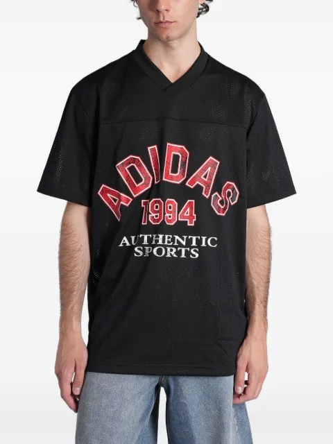 adidas logo-print T-shirt Black KD0523