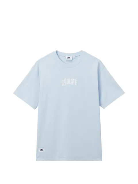 CHOCOOLATE logo-print T-shirt Blue B1XTEM00789X