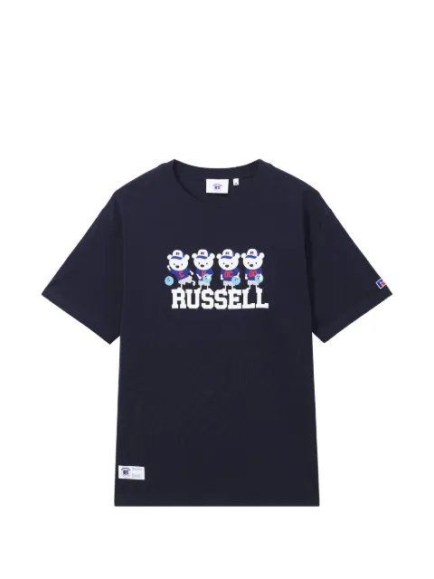 CHOCOOLATE graphic-print T-shirt Blue B1XTEM00751X
