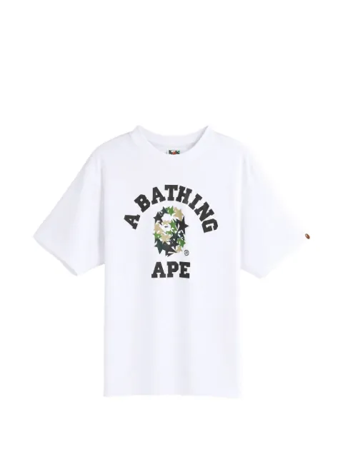 A BATHING APE® Sta College T-shirt White 1L80110314