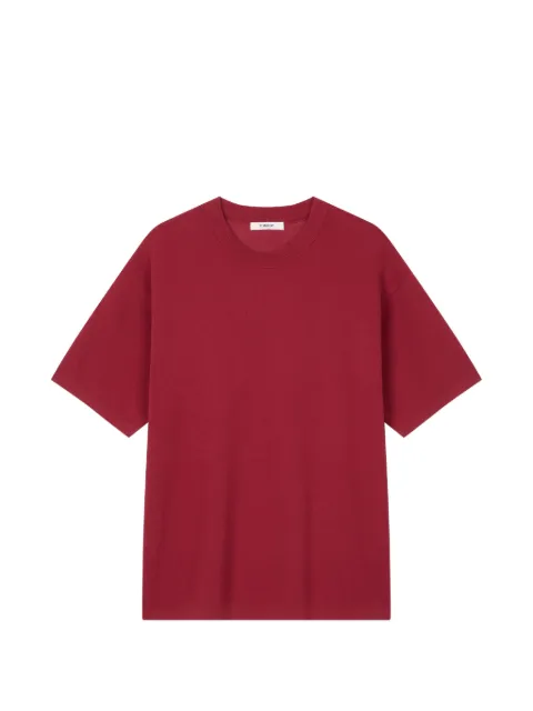 TOMBOY logo-print short-sleeve T-shirt Red 9106252211