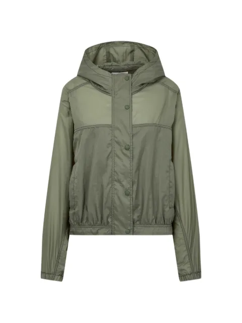 TOMBOY hooded panelled oversized jacket Green 9106213208