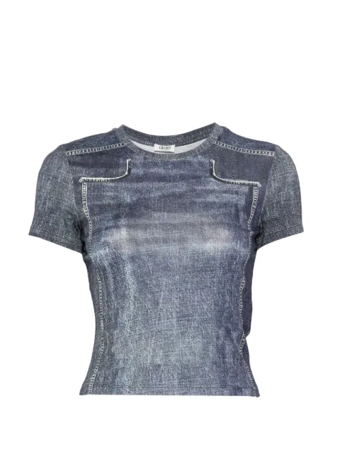 LIU JO short-sleeves T-shirt Blue UA6502J1624