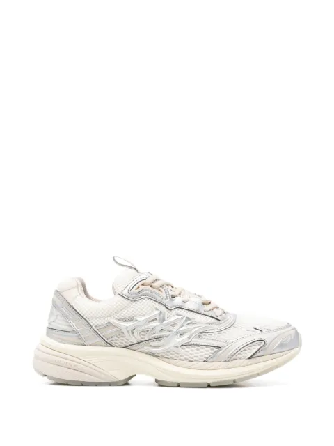 AMIRI M-Tech metallic leather sneakers White AW426SN00900CV