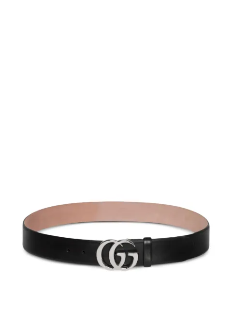 Gucci Marmont leather belt Black 864233CVE0W