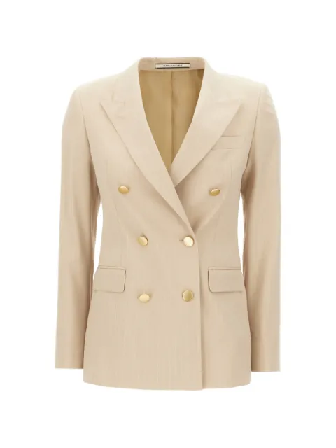 Tagliatore pinstriped double-breasted blazer Neutrals JPARIGI10BB50001