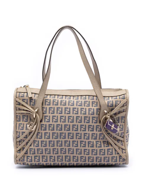 Fendi Pre-Owned 2000-2010 Zucchino Canvas tote bag Neutrals 7MX5W1NTFZ14SKFW