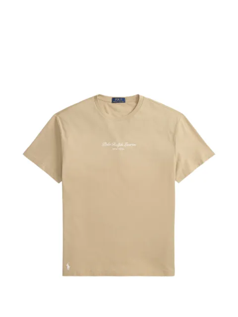 Polo Ralph Lauren logo-print T-shirt Neutrals 710B26090002