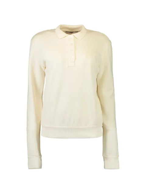 Sprwmn polo-collar sweater Neutrals SWE318CTRYCREM