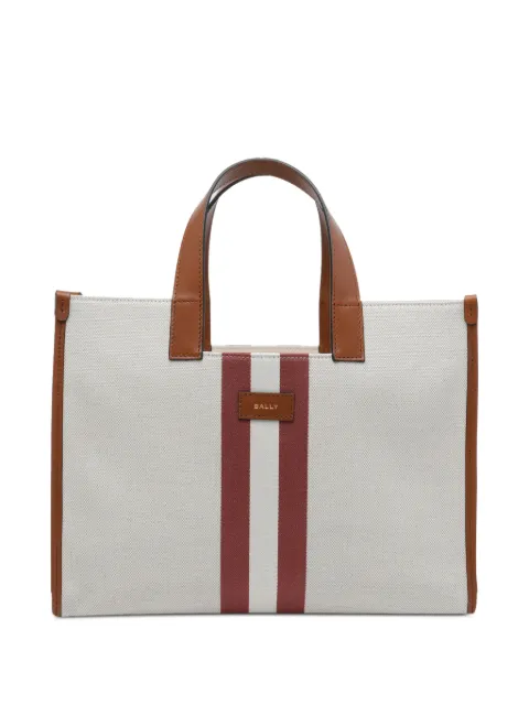 Bally Easy striped tote bag Neutrals WAE085CV088I1X9