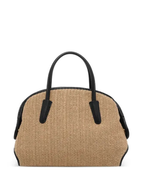 Coccinelle Tylde woven tote bag Neutrals E1U7L180201