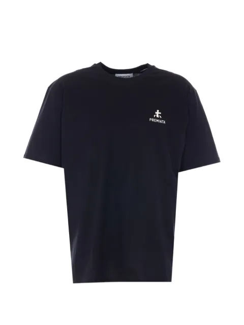 Premiata logo-print T-shirt Blue PA1050BLACK