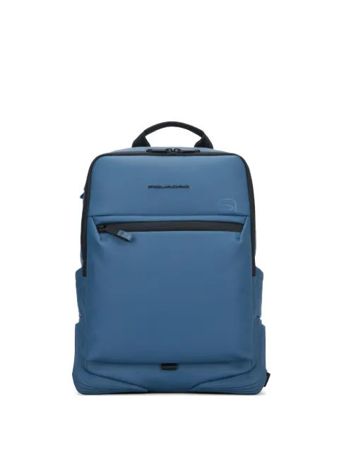 PIQUADRO logo-detail backpack Blue CA6465C2OW