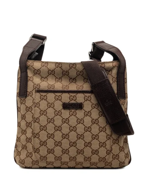 Gucci Pre-Owned 2000-2015 GG Canvas crossbody bag Neutrals F548OCI35R4AAZJD