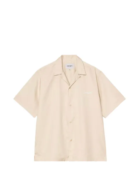 Carhartt WIP Delray short-sleeve shirt Neutrals I031465