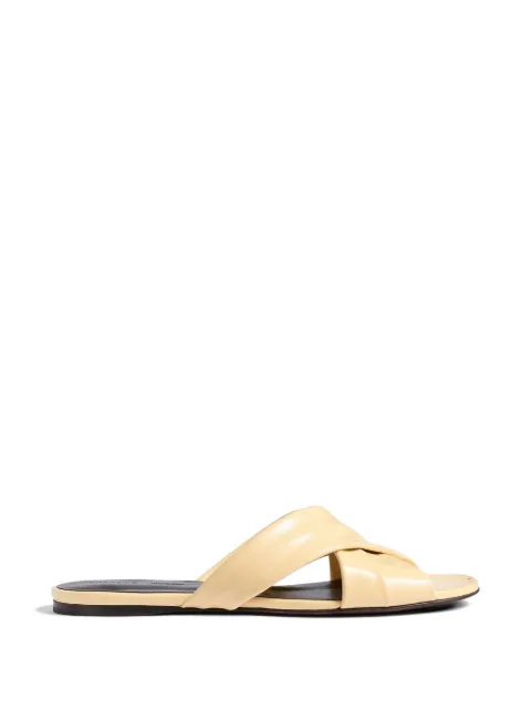 KHAITE Liria flat sandals Neutrals F3102987102