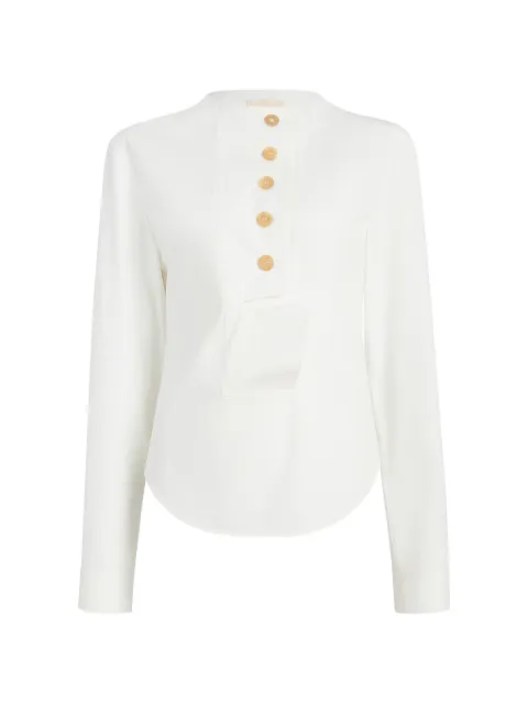 KHAITE Poe top White 2433195168