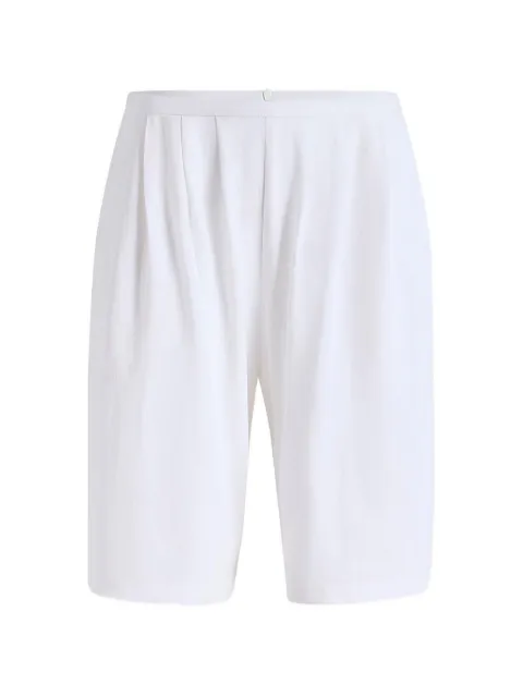 KHAITE Poppy cotton shorts White 182271012100