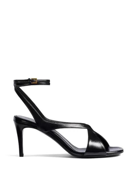KHAITE Liria ankle strap sandals Black F3100943200
