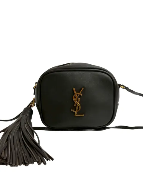 Saint Laurent Pre-Owned 2016-2017 Calfskin Monogram Blogger Bag crossbody bag Brown 25QHSOPTSFX86Y4G