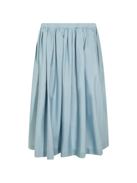 Nine In The Morning pleated flared midi skirt Blue LIL07R33CELESTE
