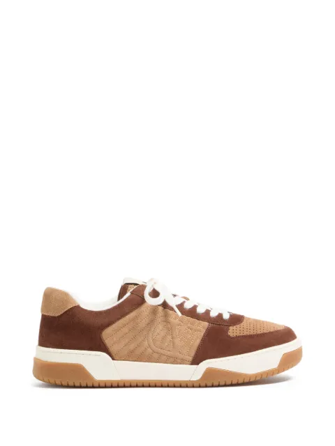 Valentino Garavani Sparry sneakers in split-leather Brown YS0M78LWN
