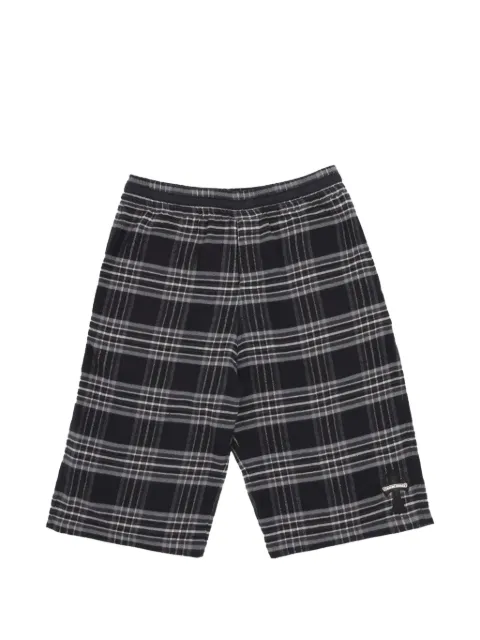 Chrome Hearts After School cross-patch shorts Black CHRM1087