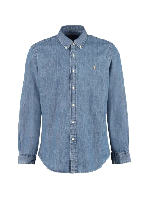 Polo Ralph Lauren custom fit denim shirt Blue 710792043001