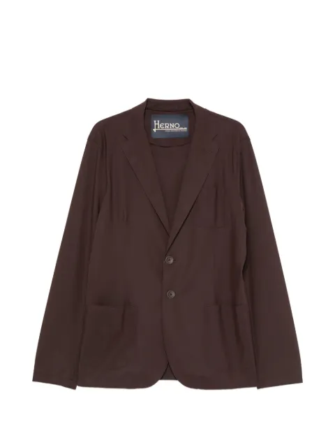 Herno single-breasted blazer Brown GA000157U12359S8993