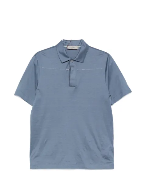 Canali short-sleeve polo shirt Blue T0861MJ00002