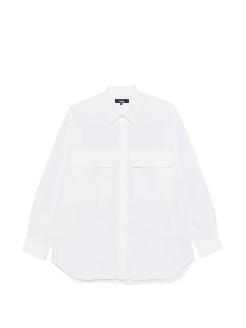 Comme des Garçons Homme chest-pocket long-sleeve shirt White HQB013
