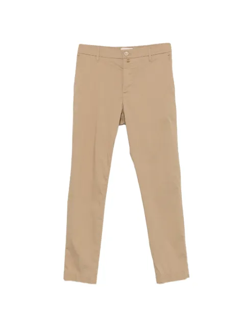 Jacob Cohën logo-patch trousers Neutrals JUMPT026001S3803D34
