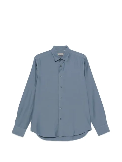 Canali long-sleeve shirt Blue CSL7079GM03656