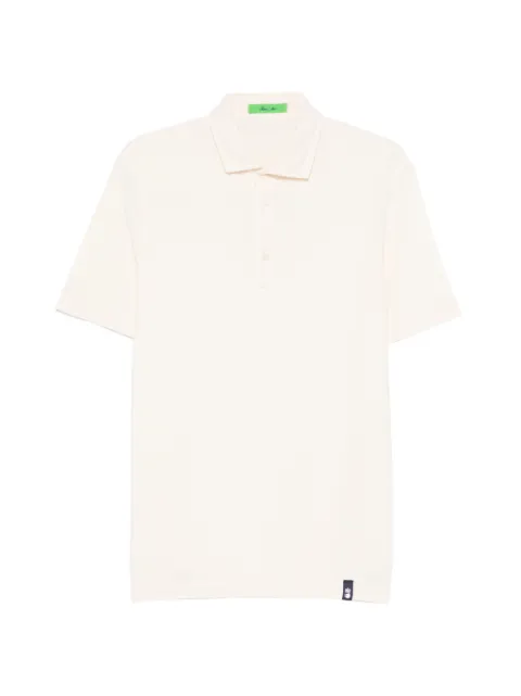 Drumohr short-sleeve polo shirt Neutrals DTS202