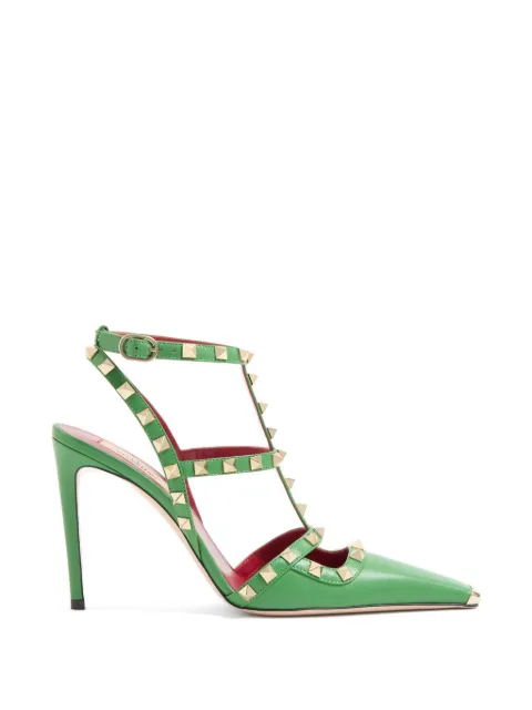 Valentino Garavani Rockstud leather pumps Green WS0PV4WZD