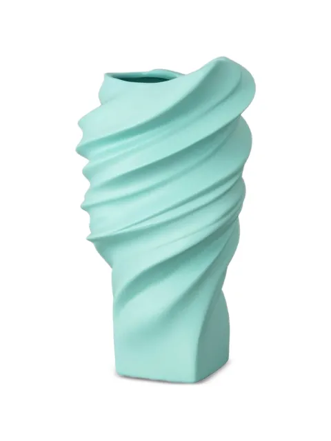 Rosenthal Squall sculped vase Blue 181446342633126015