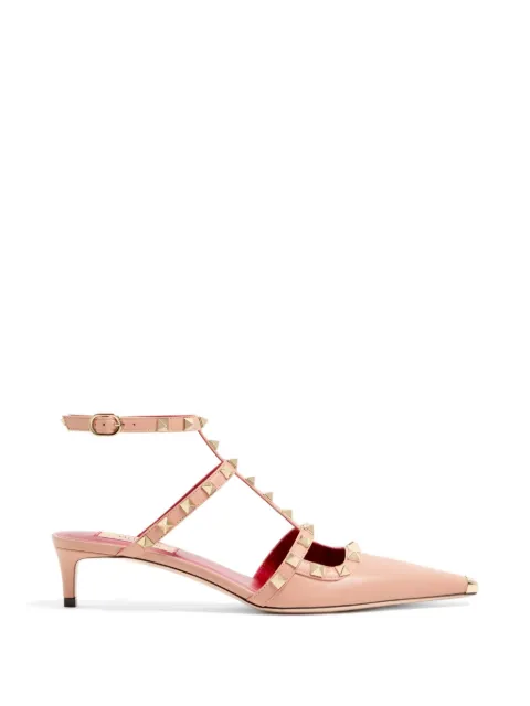 Valentino Garavani Rockstud kidskin pumps 40mm Pink WS0PV0WZD