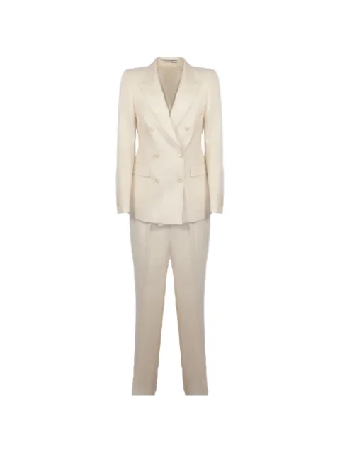 Tagliatore double-breasted buttoned suit Neutrals TPARIGI10BAD340021