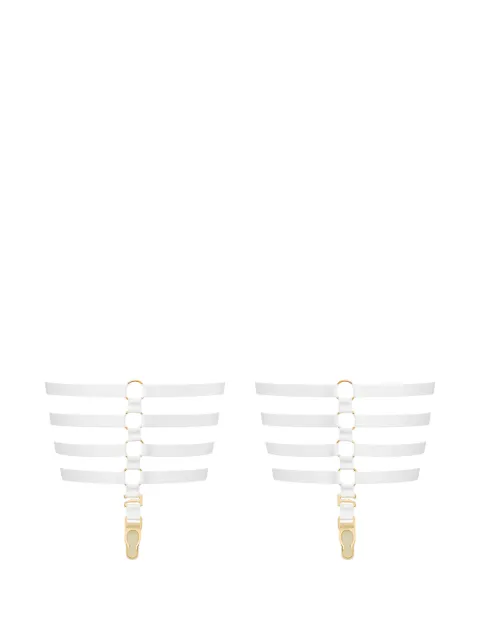 Maison Close multi-strap garters White 564942