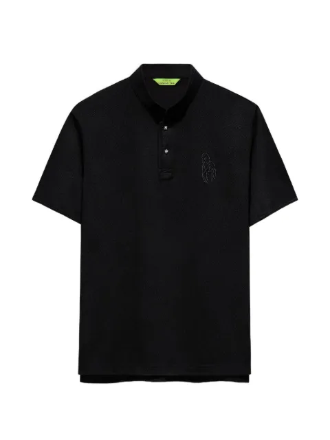 Shanghai Tang Tang Horse polo shirt Black Z3MRG439AN