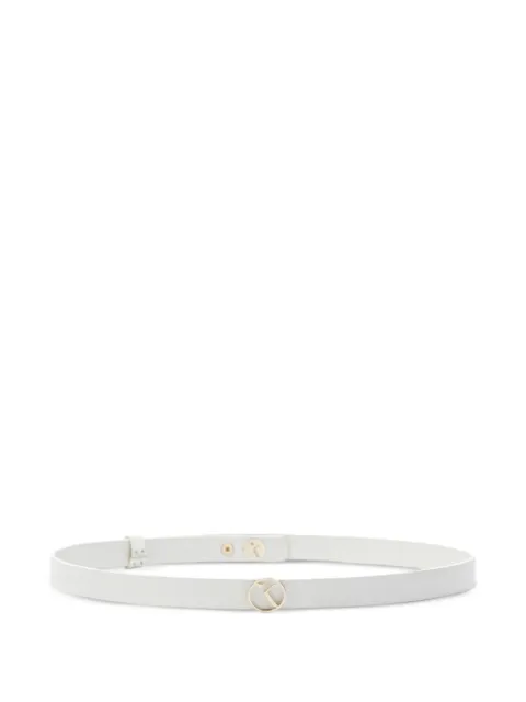 Saiid Kobeisy Vero belt White ACBTYR26BTVERO