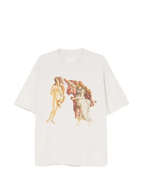 Melt graphic T-shirt Neutrals MS5302