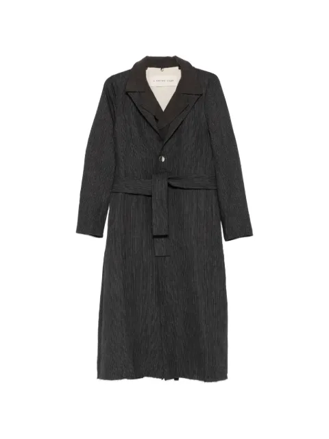 A Tentative Atelier Johnston belted coat Grey A2626311