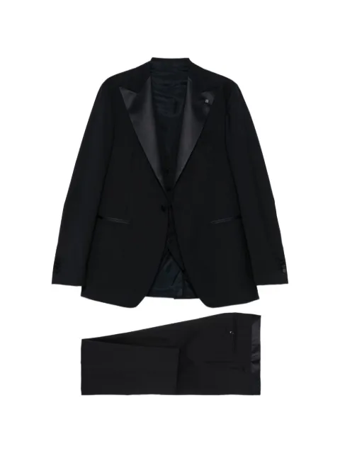 Tagliatore single-breasted three-piece suit Blue EFVK15ANKLISTG06004