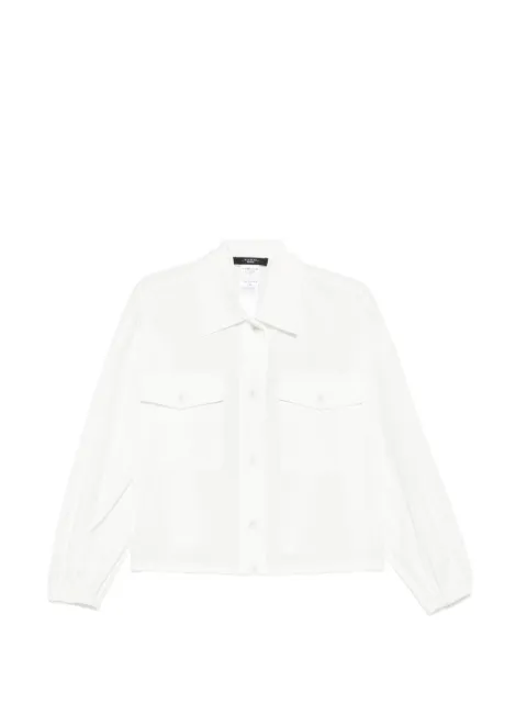 Weekend Max Mara flap-pocket button-up jacket White 2615041013600