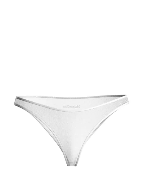 Maison Close Panorama mesh briefs White 565024