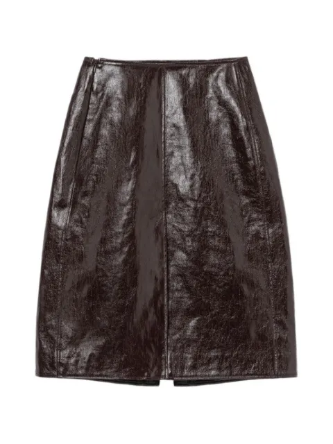 Séfr Odessa midi skirt Brown WSS26ODESSALAM