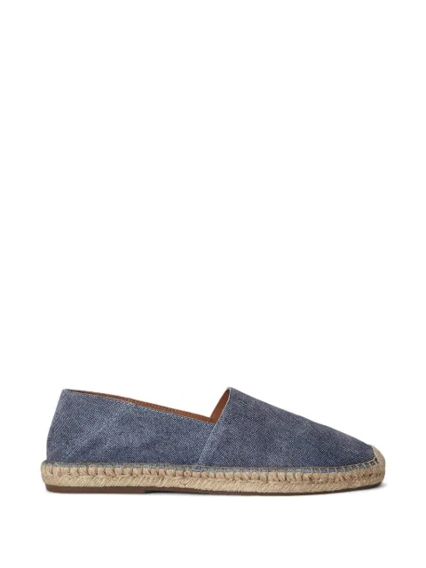 Polo Ralph Lauren braided-midsole espadrilles Blue 803P07639003