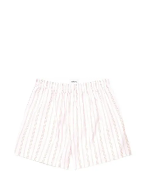 Sunspel striped boxer shorts White MBOX4700STLXM